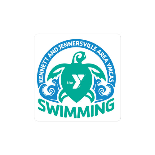 KJAY Swimming Stickers