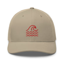 Load image into Gallery viewer, Wave Trucker Cap