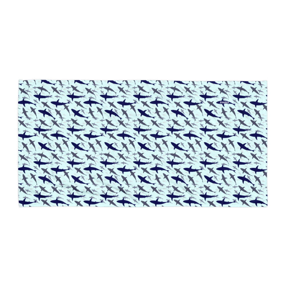 Sharks Swim Club Towel