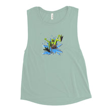 Load image into Gallery viewer, Anne Arundel Amphibians Ladies’ Muscle Tank