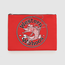 Load image into Gallery viewer, Western Wahoos YMCA Zipper Pouch