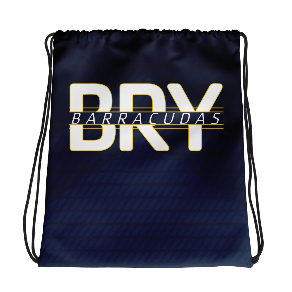 Brandywine Barracudas YMCA Swim Team Drawstring bag