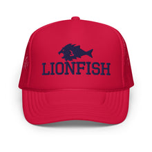 Load image into Gallery viewer, Lakelands Lionfish Swim Team Trucker hat