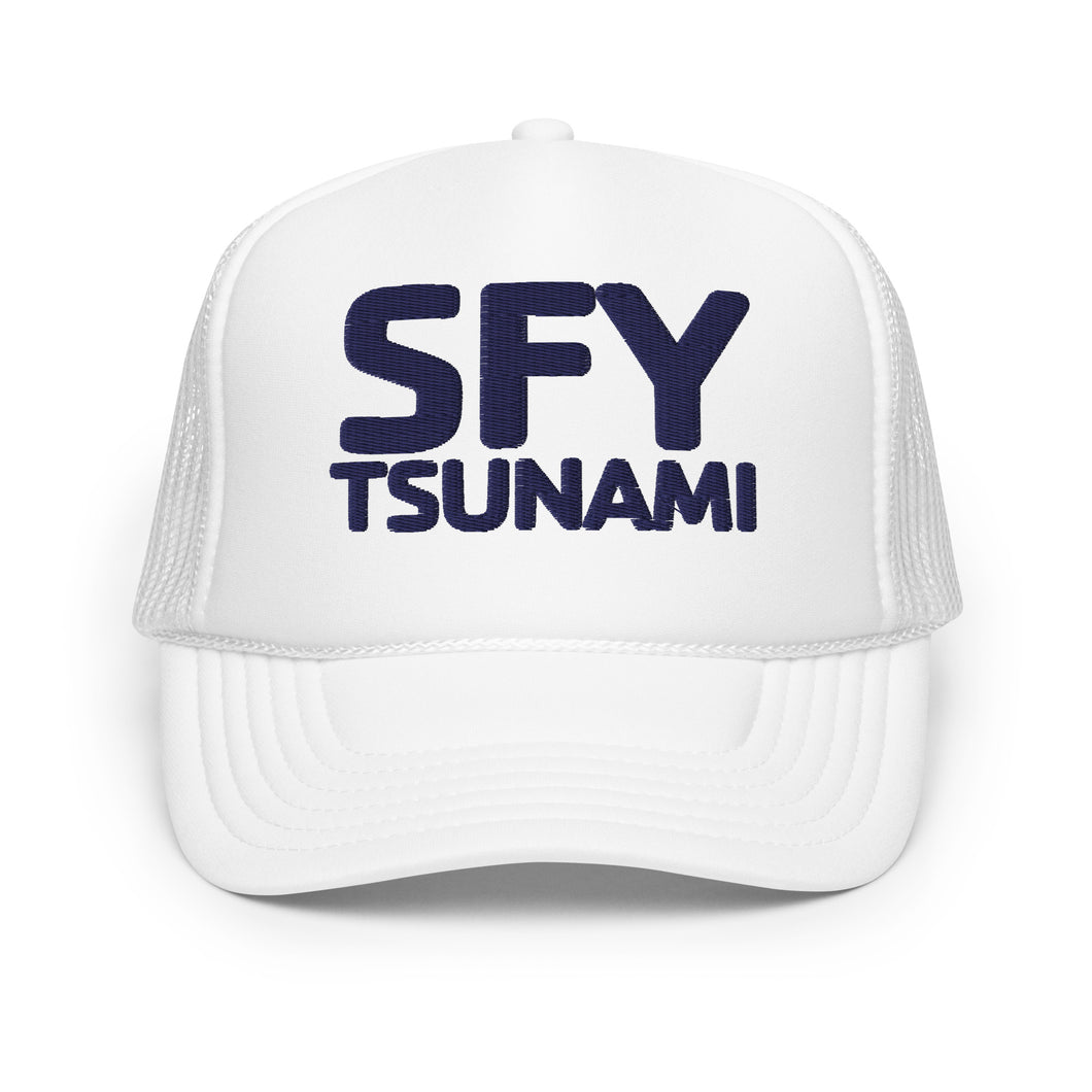 Sussex Tsunami YMCA Swim Team Foam trucker hat