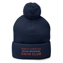 Load image into Gallery viewer, South Carolina Swim Club Pom-Pom Beanie