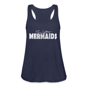 The Lakes Mermaids Women's Flowy Tank Top - navy