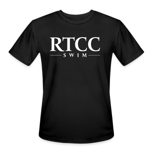 Rivertowne Redfish Swim Team Men’s Moisture Wicking Performance T-Shirt - black