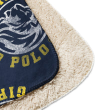 Load image into Gallery viewer, Lyons Township HS Water Polo Sherpa Blanket