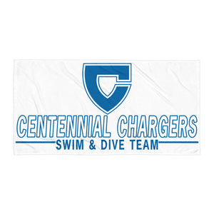 Chargers Swim & Dive Team Towel