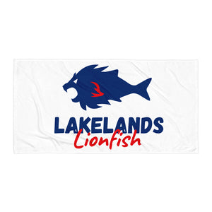 Lakelands Lionfish Swim Team Towel