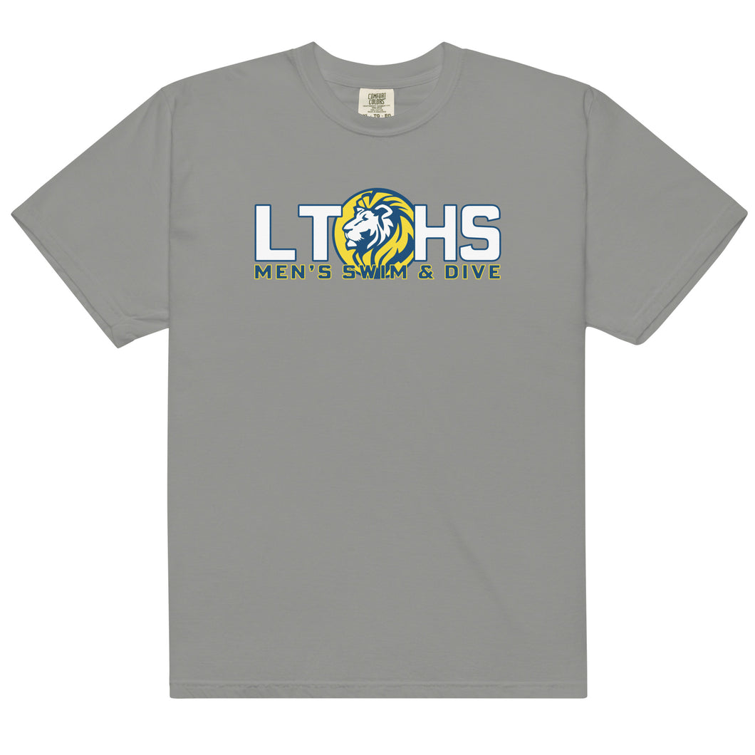 Lyons Township HS Swim and Dive Team Comfort Colors Tee