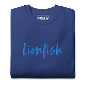 Lakelands Lionfish Swim Team Embroidered Unisex Sweatshirt
