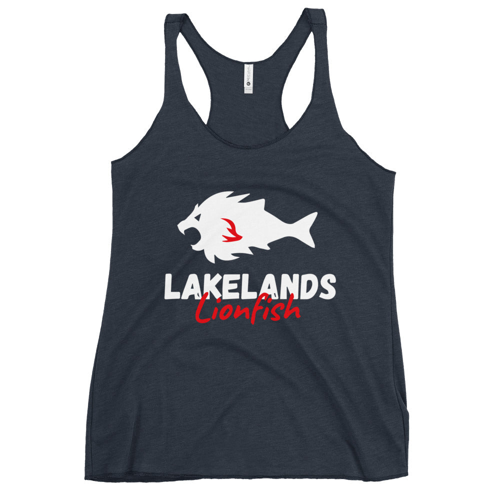 Lakeland Lionfish Swim Team Women's Racerback Tank