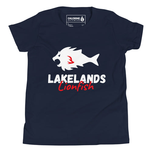 Lakeland Lionfish Swim Team Youth Short Sleeve Tee
