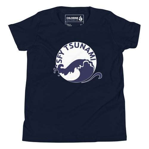 Sussex Tsunami YMCA Swim Team Youth Short Sleeve T-Shirt