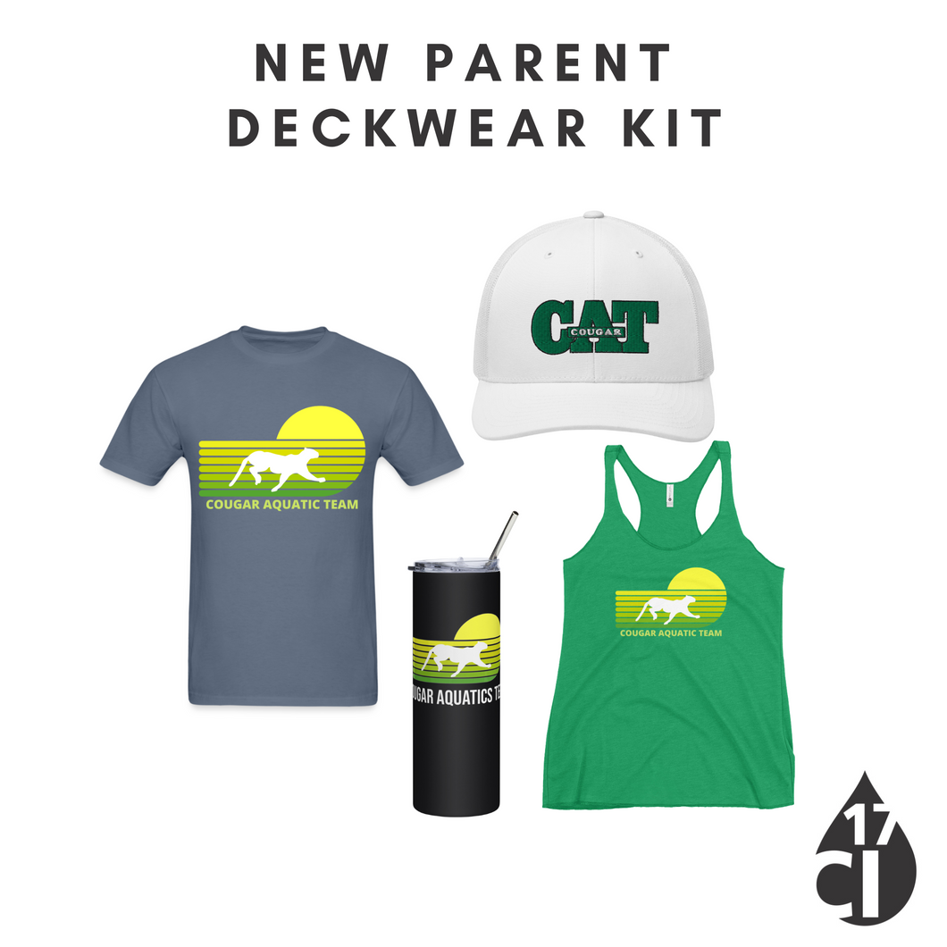 Cougar Aquatic Team New Parent Deckwear Kit