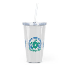 Load image into Gallery viewer, Plastic Tumbler with Straw