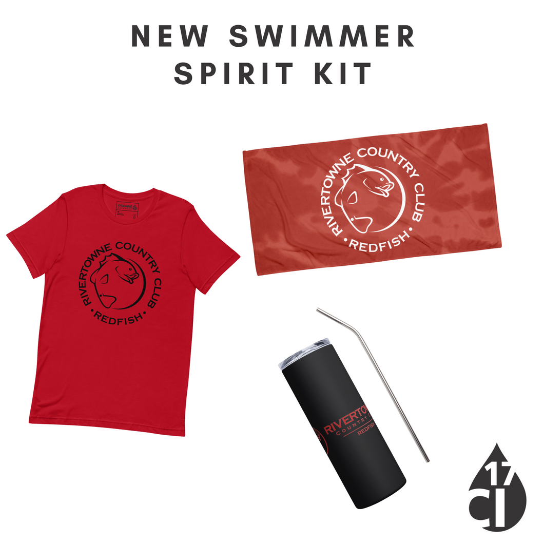 Rivertowne Redfish Swim Team New Swimmer Spirit Kit