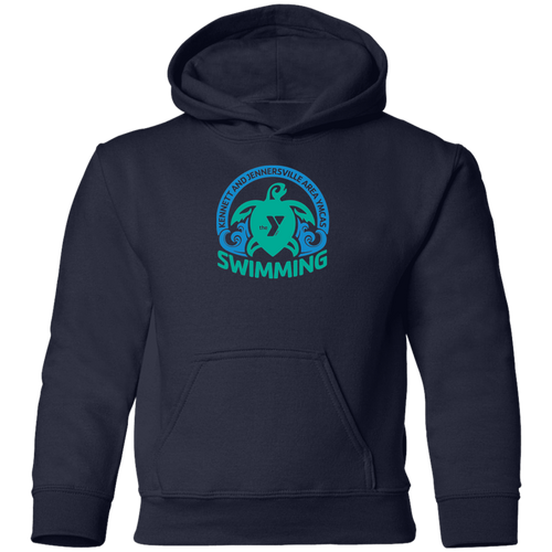 KJAY Swimming Youth Pullover Hoodie