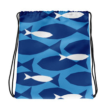 Load image into Gallery viewer, Sharks Swim Club Drawstring Bag