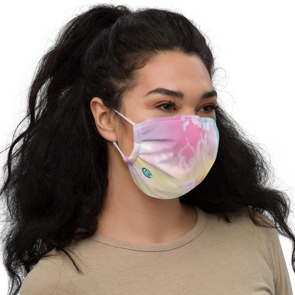 Elizabeth Beisel Tie Dye Face Mask