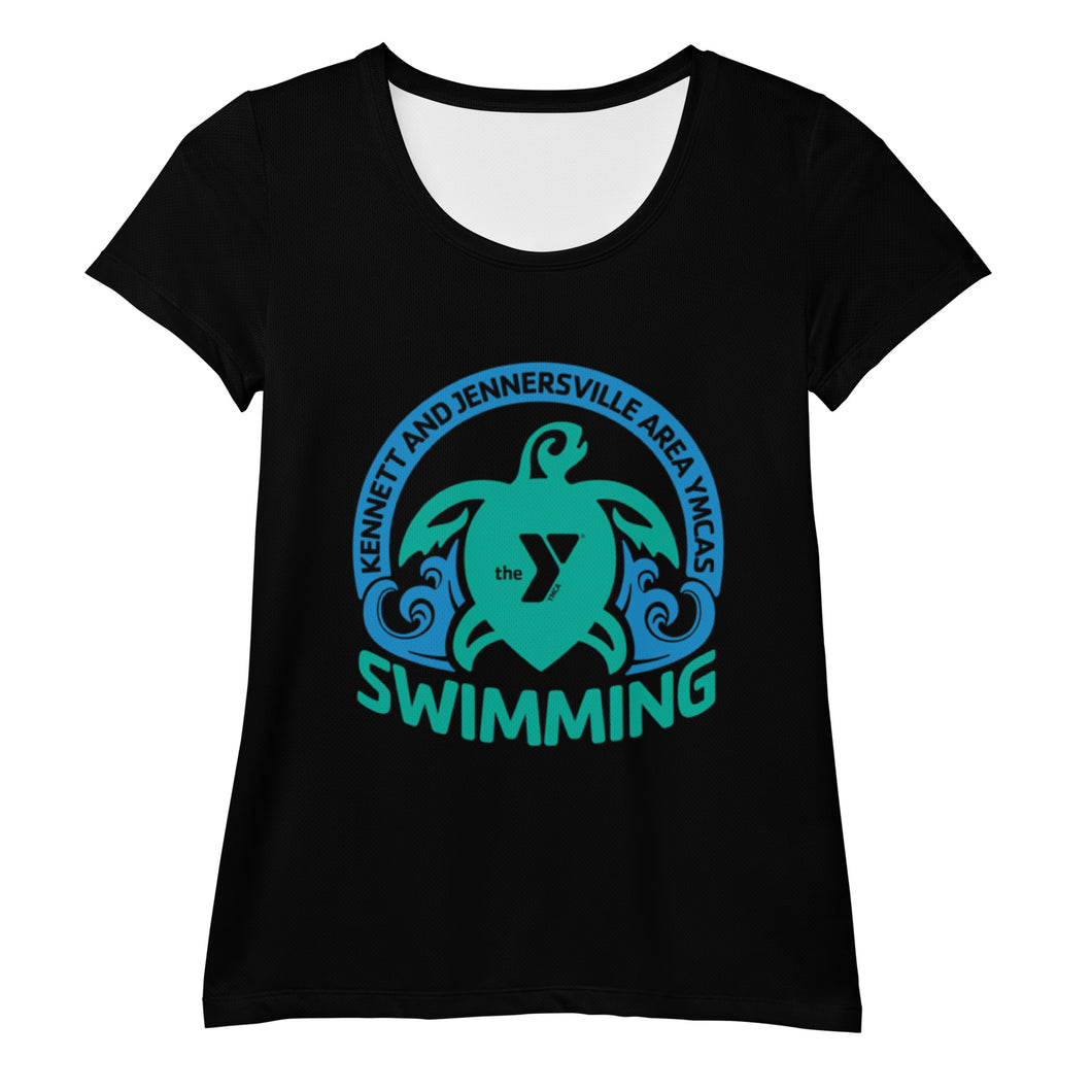 KJAY Swimming Women's Athletic Tee