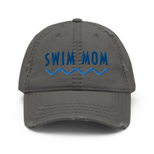 Load image into Gallery viewer, Swim Mom Distressed Dad Hat