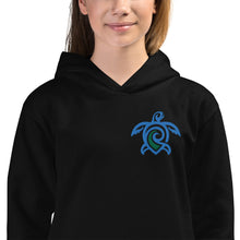 Load image into Gallery viewer, JAY Swimming Kids Hoodie With Embroidered Turtle