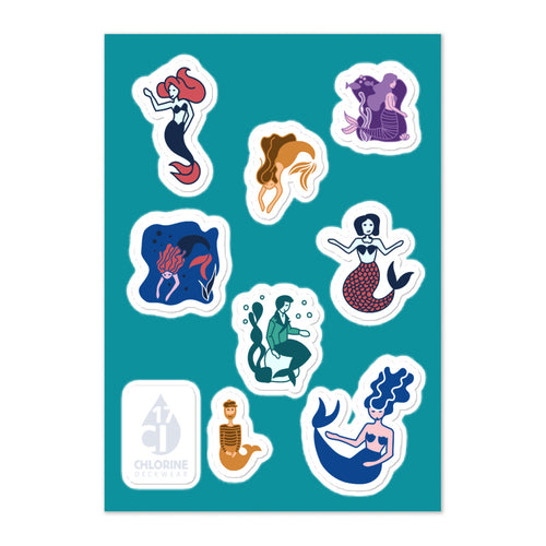 Cl17 Mermaid Sticker Pack