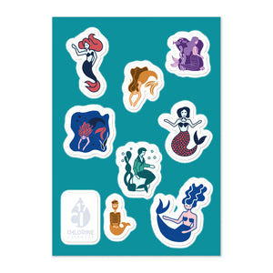 Cl17 Mermaid Sticker Pack