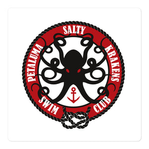 Petaluma Salty Krakens Stickers