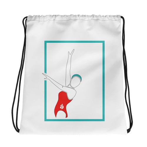 Synchro and Artistic Swimming Drawstring Bag