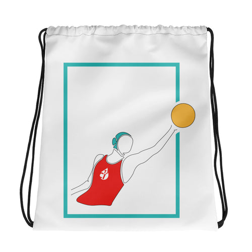 Female Water Polo Drawstring Bag