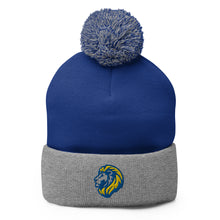 Load image into Gallery viewer, Lyons Township HS Water Polo Pom-Pom Beanie