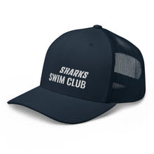 Load image into Gallery viewer, Sharks Swim Club Trucker Cap