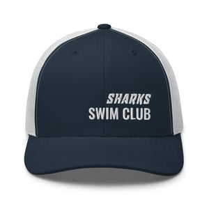 Sharks Swim Club Trucker Cap