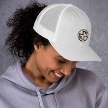 Load image into Gallery viewer, Madeline Banic Trucker Cap (White)