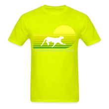 Load image into Gallery viewer, Cougar Aquatic Team Unisex Tee - safety green