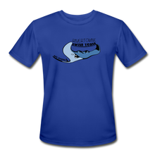 Load image into Gallery viewer, Rivertowne on the Wando Swim Team Men’s Moisture Wicking Performance T-Shirt - royal blue
