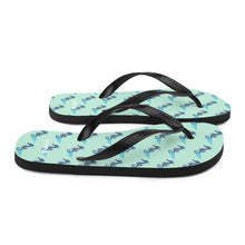 Load image into Gallery viewer, Worthington Hills Seahorses Flip-Flops