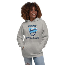 Load image into Gallery viewer, Sharks Swim Club Unisex Hoodie