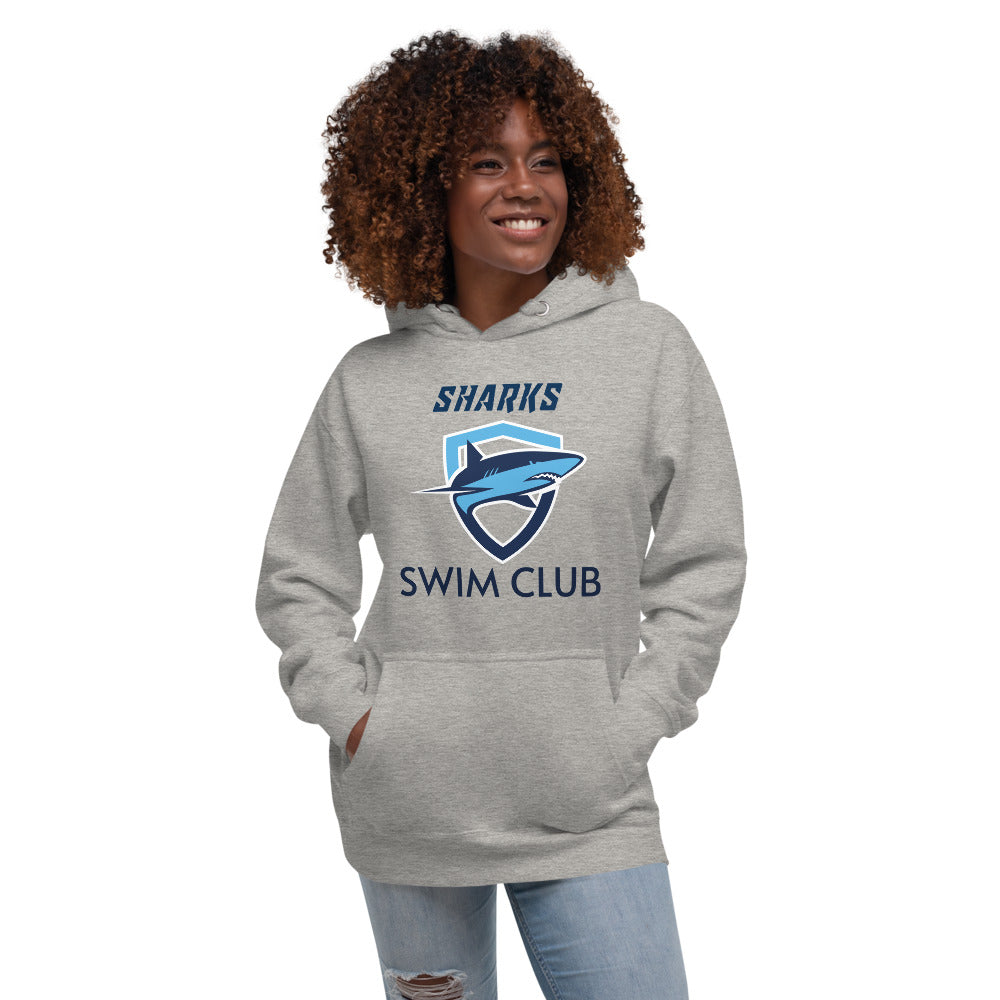 Sharks Swim Club Unisex Hoodie