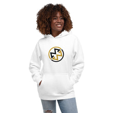 Load image into Gallery viewer, Unisex Hoodie - White/Gray (Maddie)