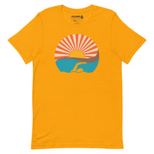 Load image into Gallery viewer, Sunrise Swimming Unisex Tee