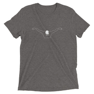 Male Swimmer Triblend Tee