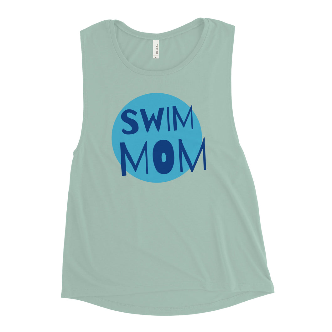 Swim Mom Muscle Tank