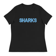 Load image into Gallery viewer, Sharks Swim Club Women&#39;s Relaxed Tee