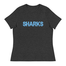 Load image into Gallery viewer, Sharks Swim Club Women&#39;s Relaxed Tee